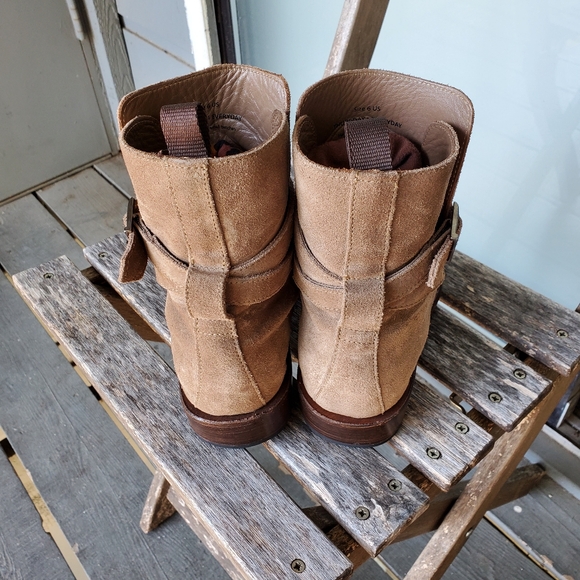 Thursday Boot Co. Rouge Jodhpur Boots Taupe Size 6 - Picture 3 of 6